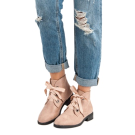 Seastar Vezane čizme od antilopa smeđa 1