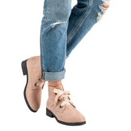 Seastar Vezane čizme od antilopa smeđa 2