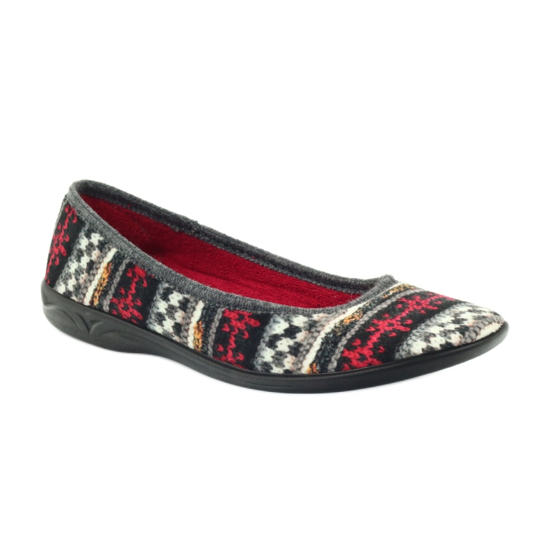 Papuče od velura norveški uzorak Adanex višebojan 1