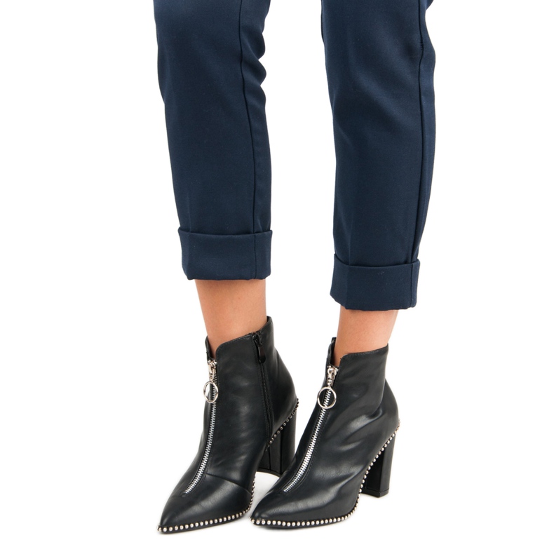 Elegantne crne čizme crna 1