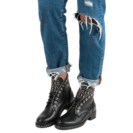 Seastar Elegantne radne čizme crno 1