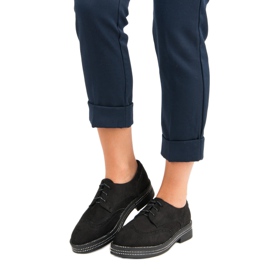 Seastar Modne cipele od antilopa crna 1