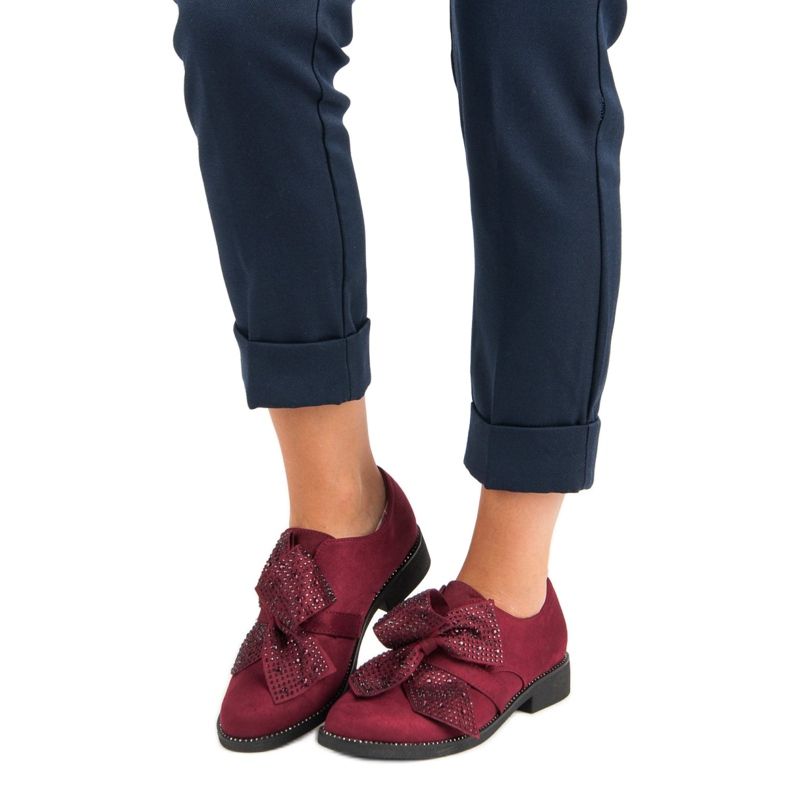 Seastar Elegantne cipele od antilopa crvena 1