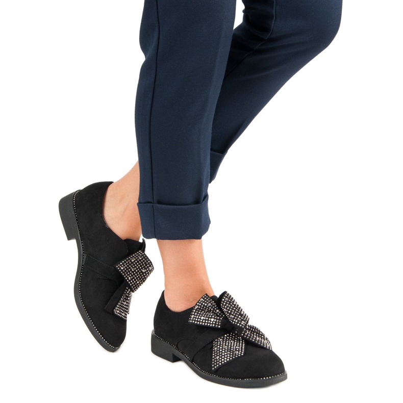 Seastar Elegantne cipele od antilopa crno 2