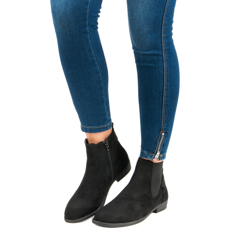 Groto Gogo Udobne čizme Jodhpur crna 2