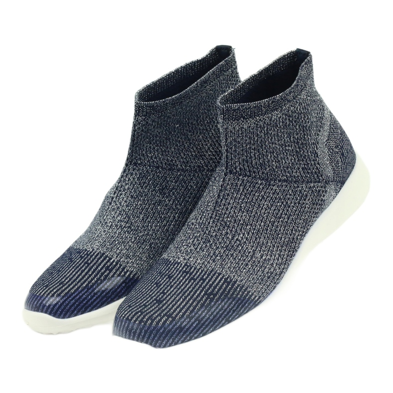 American Club Ženske sportske cipele 17044 mornarsko plava/srebrna 3