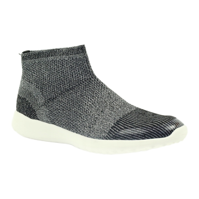 American Club Američke sportske cipele s crnim sportovima 17044 crno/srebro 1