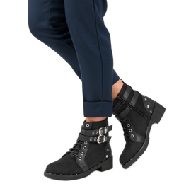 Clowse Modne čizme za rad crna 2