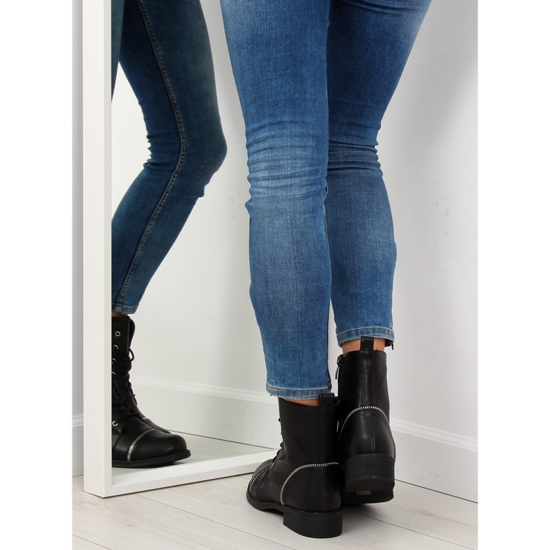 Crne Radne čizme JW5 Crne crno 1