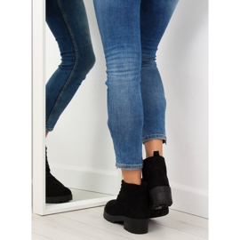 Čizme na vezanje crne 2017-4 crne crno 2