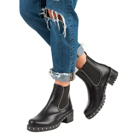 Bestelle Rock Boot čizme Jodhpur crno 2
