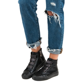 Crne tenisice iznad gležnja crno 1