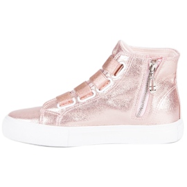 Ružičaste tenisice iznad gležnja ružičasta 1