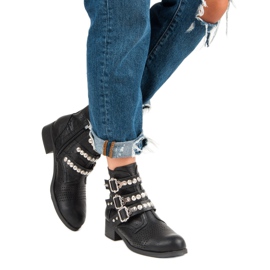 SDS Elegantne radne čizme crna 2