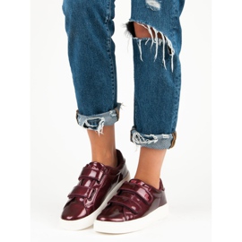 Fila Upstage Velcro Low Wmn crvena 1