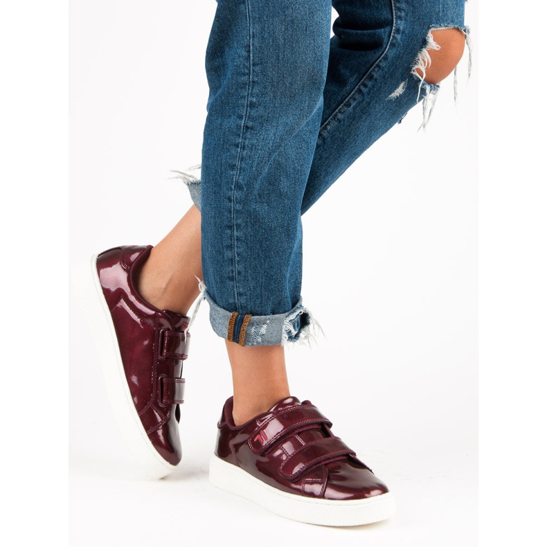 Fila Upstage Velcro Low Wmn crvena 2