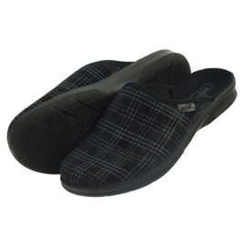Befado muške cipele papuče 548m011 papuče crna 4