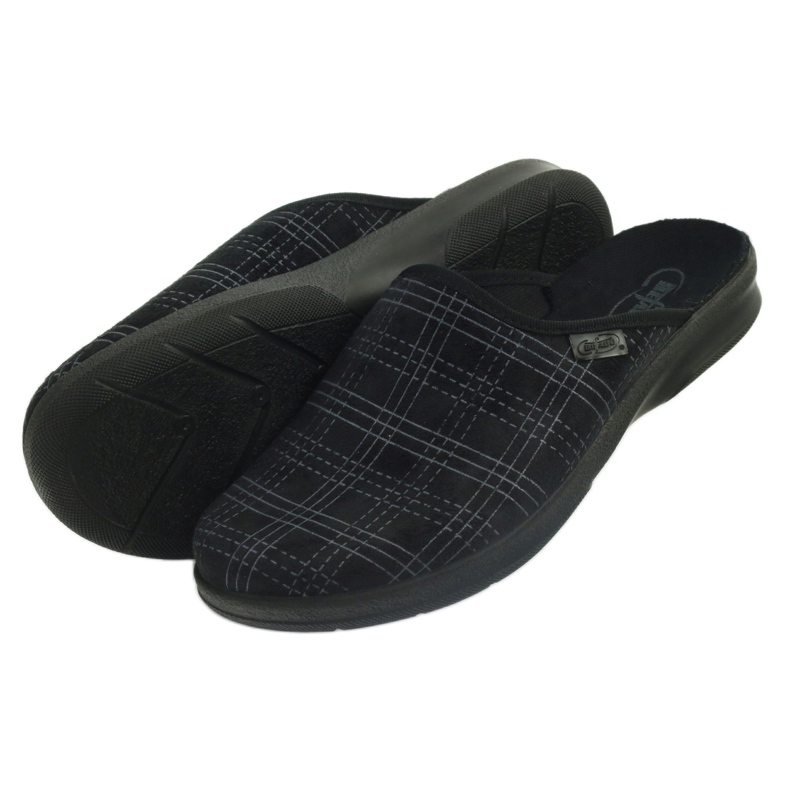 Befado muške cipele papuče 548m011 papuče crna 4