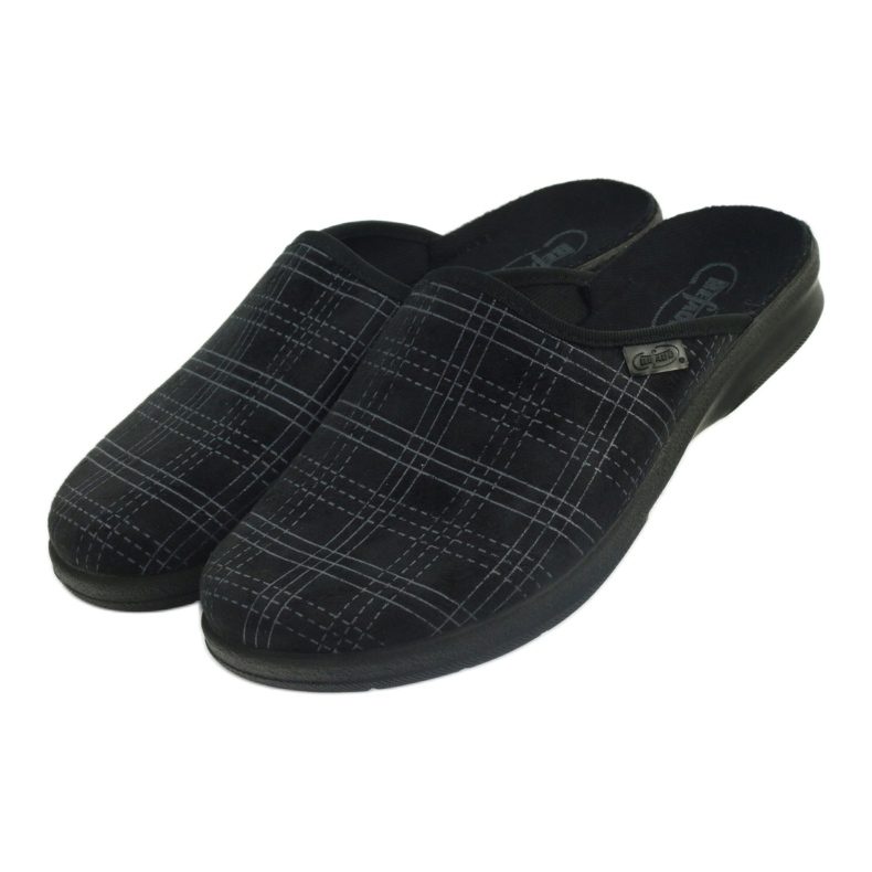 Befado muške cipele papuče 548m011 papuče crna 3