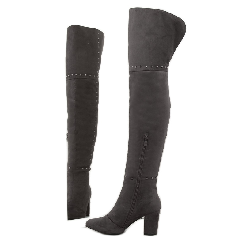 Siva visoka potpetica 539-1 Siva 1