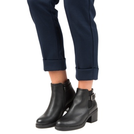 Anesia Paris Udobne čizme Chelsea crna 1