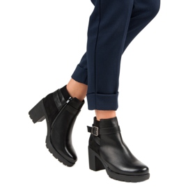 Anesia Paris Crne čizme na postu crna 2