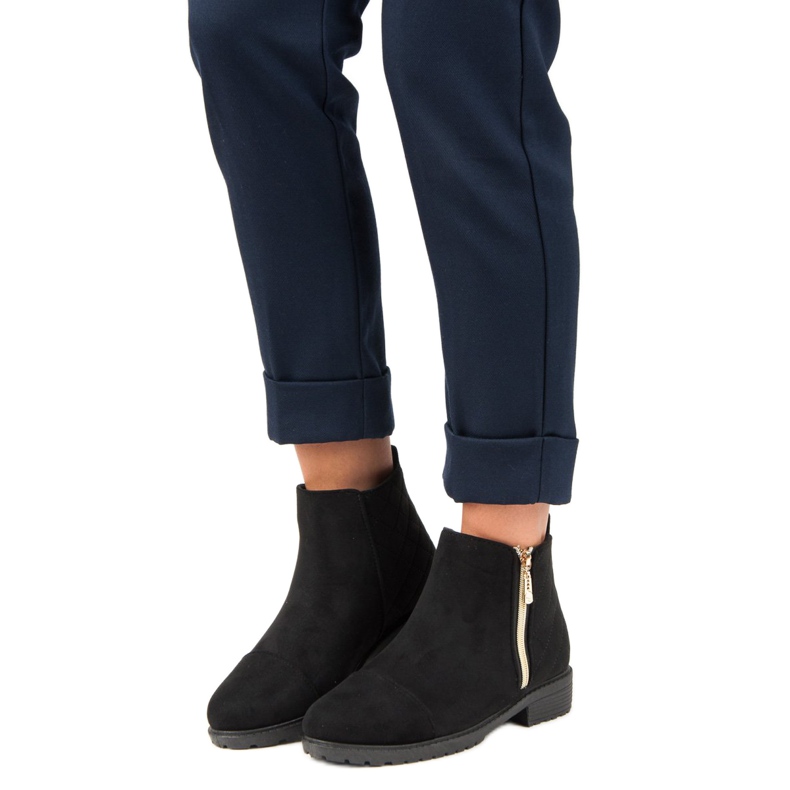 Crne ležerne čizme crno 1