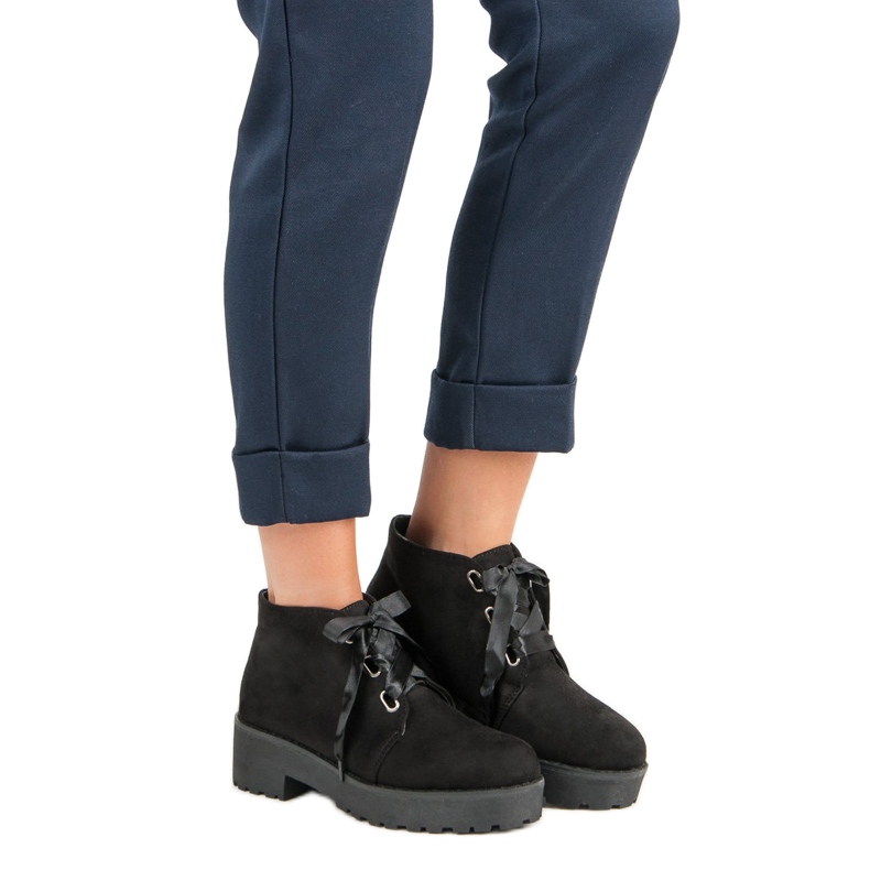 Nio Nio Stilske niske čizme crno 2