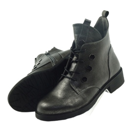 Čizme s klinovima Sergio Leone 308 siva 4