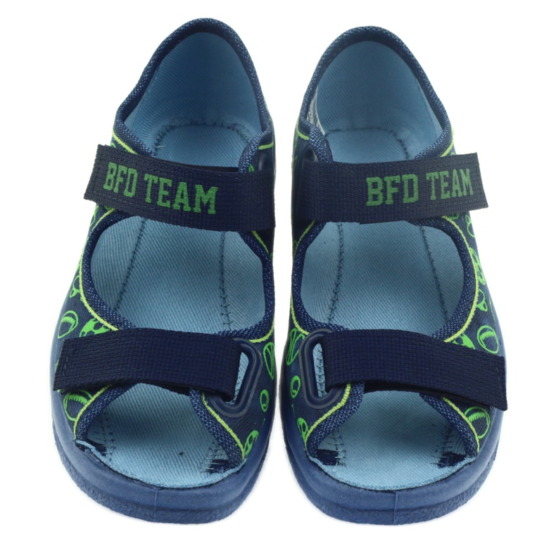 Befado dječje cipele sandale papuče 969x124 zelena mornarsko plava 3