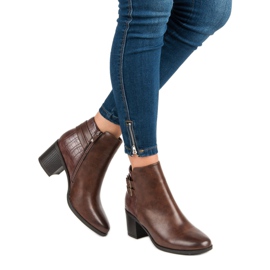 Filippo Klasične čizme s visokim potpeticama smeđa 2