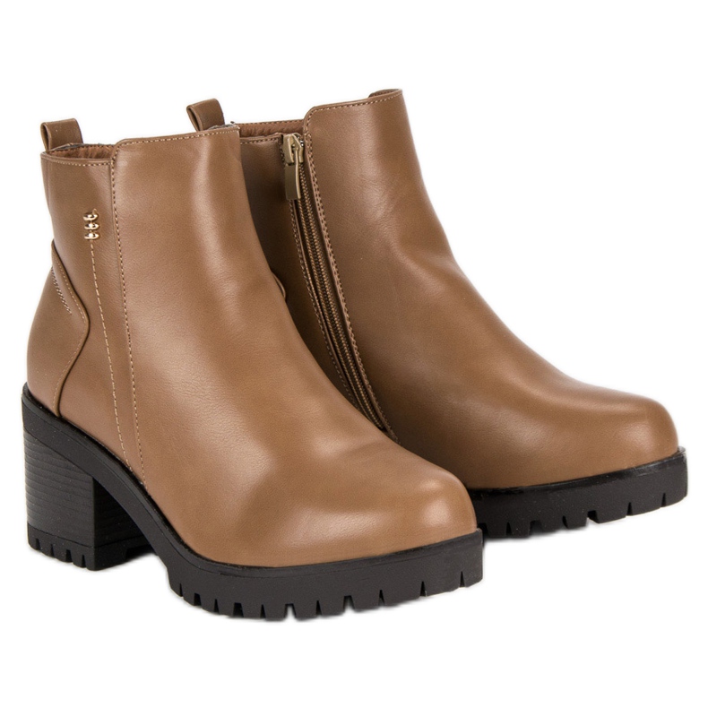 Smeđe štikle smeđa 1