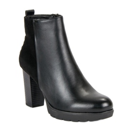 Weide Elegantne čizme za jesen crno 1