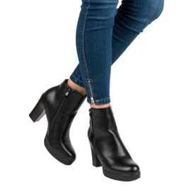Klasične čizme na vinceza stupu crna 2