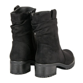 Lucky Shoes Radnici od antilopa crno 1