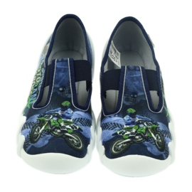 Befado dječje cipele papuče 290y170 plava zelena tamnoplava 4