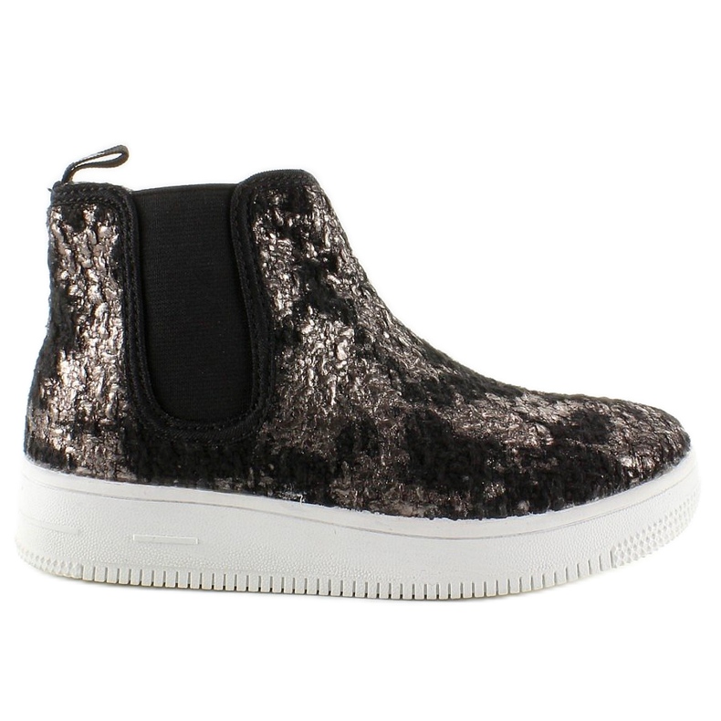 Dječje čizme Chelsea sa sportskim potplatom crna 1