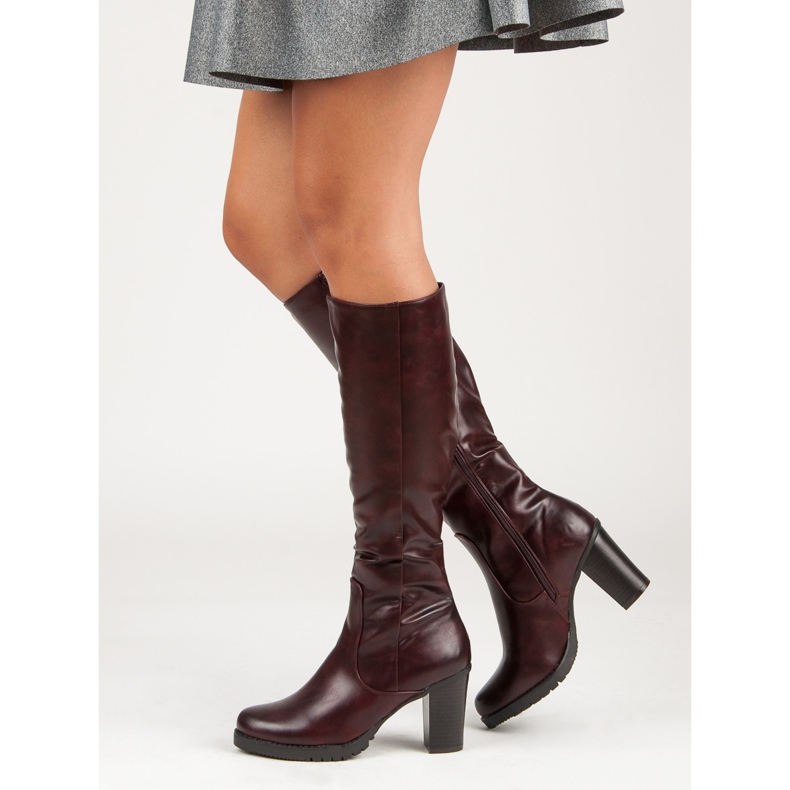 Klasične čizme VINCEZA crvena 2