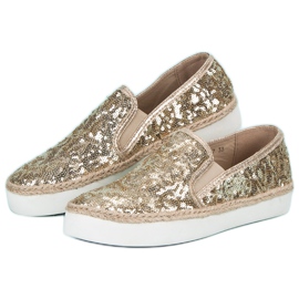 J. Star Modne ženske tenisice žuta boja 1