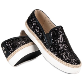 J. Star Modne ženske tenisice crna 1