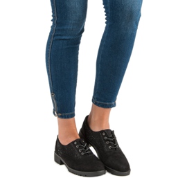 Crne cipele od antilopa crna 1