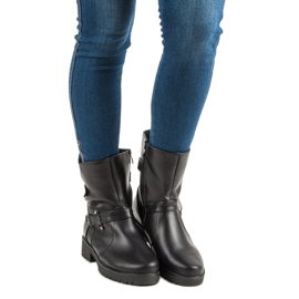 Tople čizme Radnici crno 2