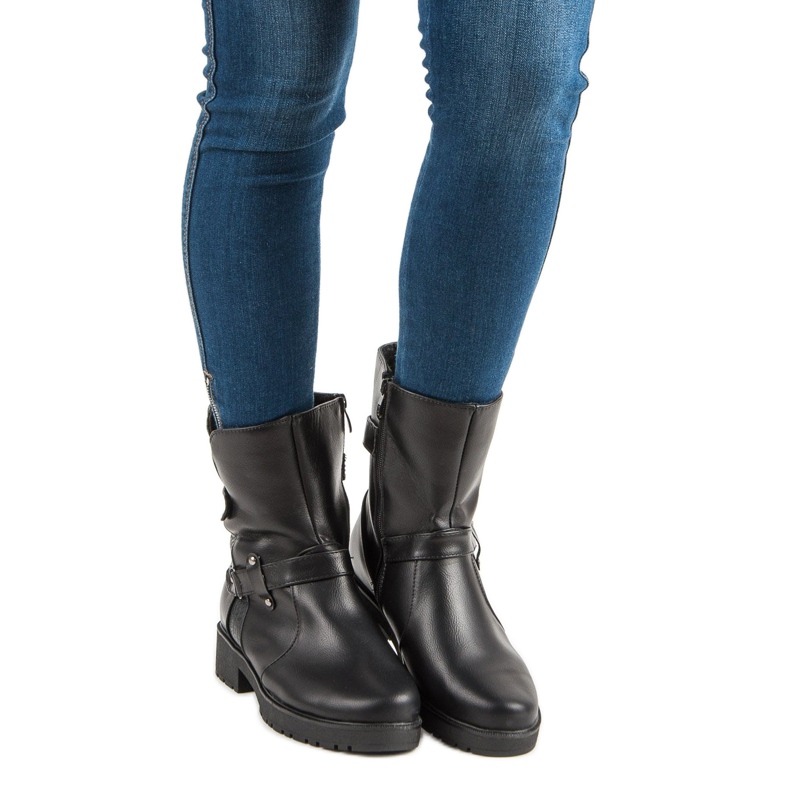 Tople čizme Radnici crno 2