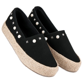 J. Star Crne espadrile crna 2