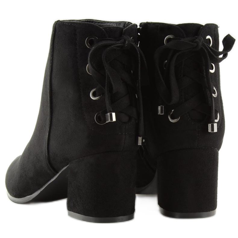 Crne visoke potpetice 8038 crne crna 2