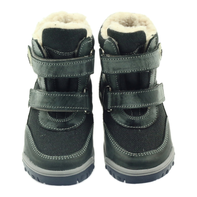 Kožne čizme s membranskim čizmama Bartuś siva 3