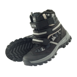 American Club Američke čizme čizme zimske čizme 87433 crne bijela crna siva 4