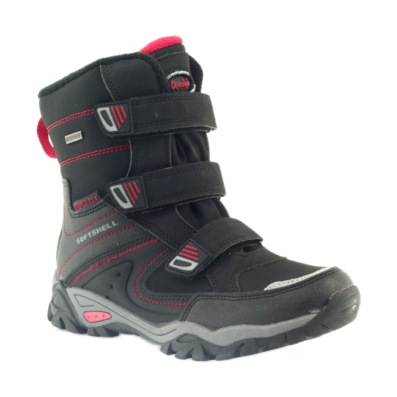 American Club Zimske čizme američke čizme s opnom 1809. godine crno crvena 1