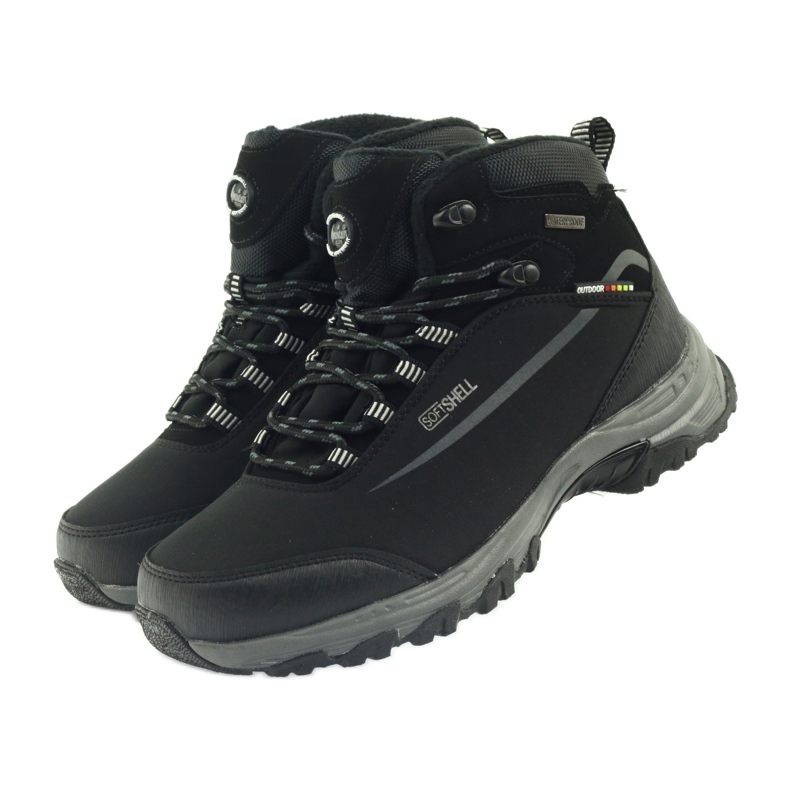 American Club Softshell treking s membranom crna 3