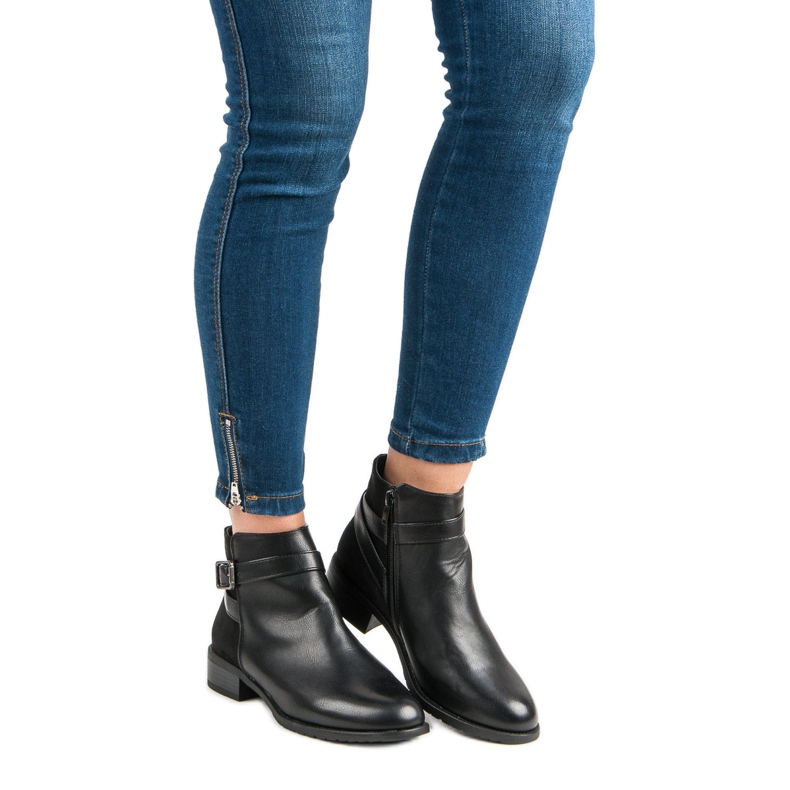 Anesia Paris Klasične ženske čizme crna 1